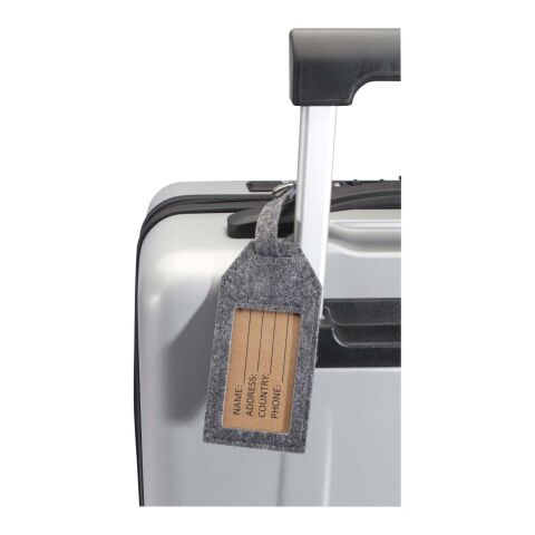 Tie luggage tag Standard | Grey | No Branding | not available | not available | not available