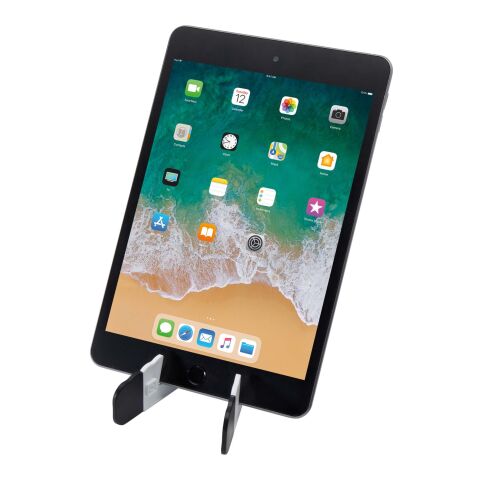 Buna recycled plastic foldable tablet and phone stand Standard | White | Not applicable | No Branding | not available | not available