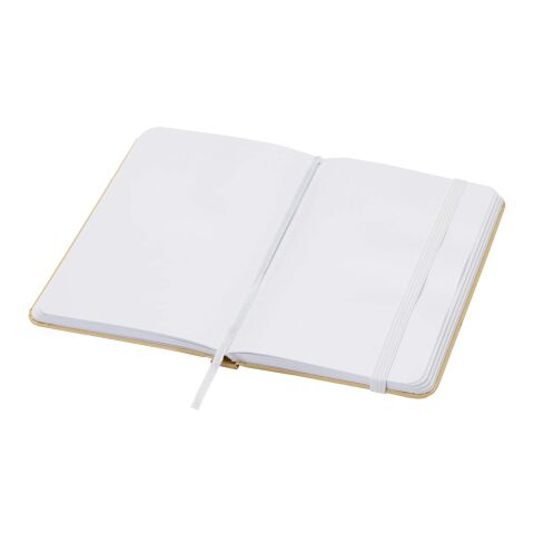 Reed A6 recycled hard cover notebook with plain pages Standard | white | No Branding | not available | not available