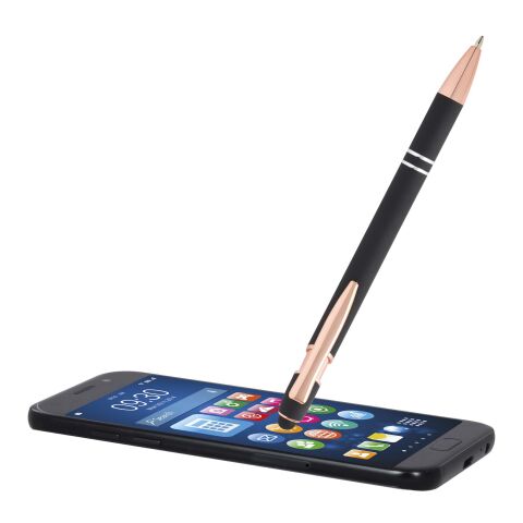 Nanna ballpoint pen with rose gold finish (black ink) Standard | Solid black | not available | No Branding | not available | not available