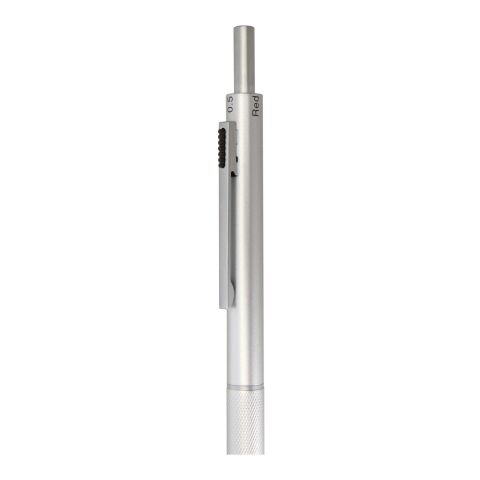 Tine 4-in-1 RCS recycled stainless steel ballpoint pen Silver