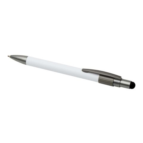 Rill RCS recycled ballpoint pen with stylus and fidget spinner (black ink) Standard | White | No Branding | not available | not available