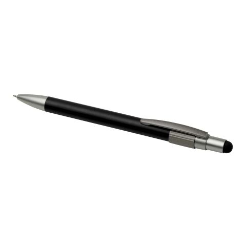 Rill RCS recycled ballpoint pen with stylus and fidget spinner (black ink) Standard | Solid black | No Branding | not available | not available