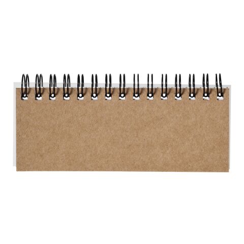 Spinner spiral notebook with coloured sticky notes Standard | Natural | No Branding | not available | not available