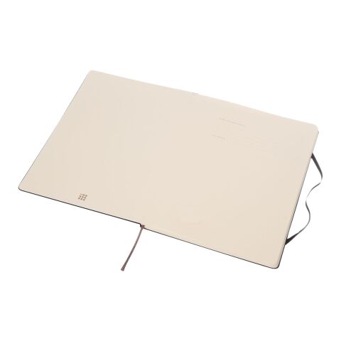 Classic XL hard cover notebook - plain Solid black