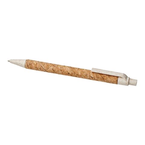 Midar cork and wheat straw ballpoint pen Natural-Cream | not available