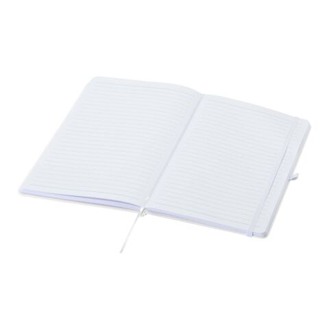Spectrum A5 recycled hard cover notebook White