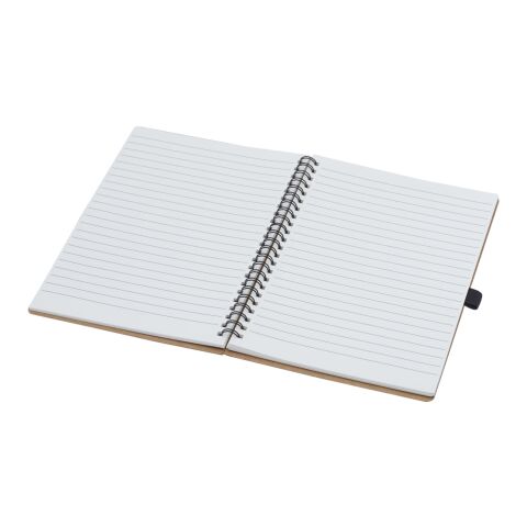Cobble A5 wire-o recycled cardboard notebook with stone paper Standard | Natural | Not applicable | No Branding | not available | not available