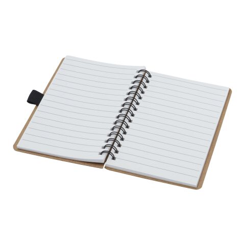 Cobble A6 wire-o recycled cardboard notebook with stone paper Standard | Natural | No Branding | not available | not available