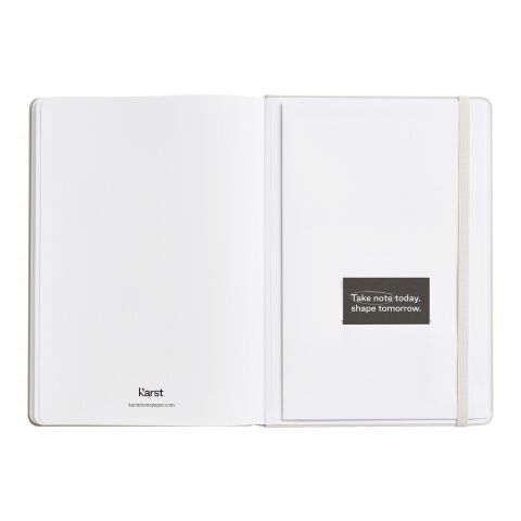 Karst® A5 hardcover notebook Standard | Beige | No Branding | not available | not available | not available