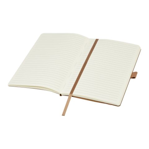 Kilau recycled leather notebook Natural | Not applicable | No Branding | not available | not available
