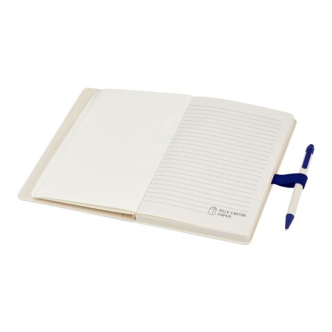 Dairy Dream A5 size reference notebook and ballpoint pen set Standard | Blue | No Branding | not available | not available