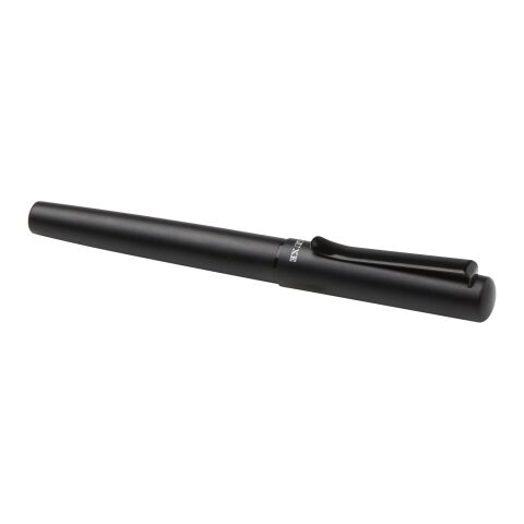 Lucetta recycled aluminium fountain pen Solid black | not available