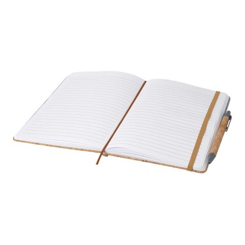 Veronica A5 hard cover notebook Standard | Grey-Natural | No Branding | not available | not available | not available