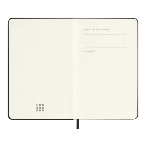 Moleskine hard cover 12 month PK daily planner Standard | Solid black | not available | No Branding | not available | not available