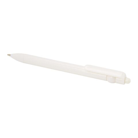 Fidget recycled plastic ballpoint pen (black ink) Standard | white | No Branding | not available | not available