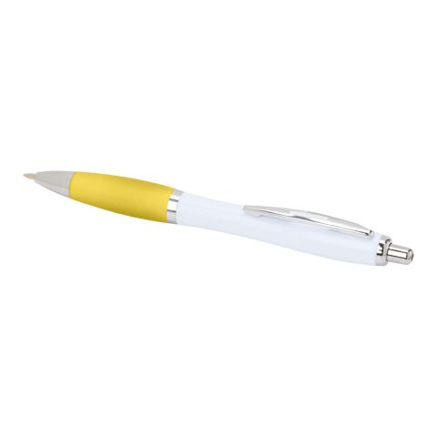 Nash recycled plastic ballpoint pen (blue ink) Standard | Yellow | No Branding | not available | not available