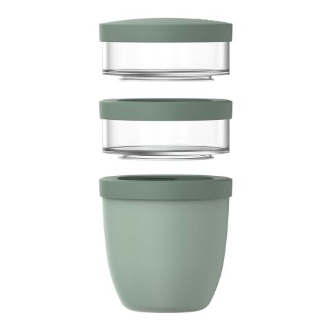 Mepal Ellipse 3-piece 500 ml + 2 x 200 ml insulated lunch pot Standard | Sage | No Branding | not available | not available