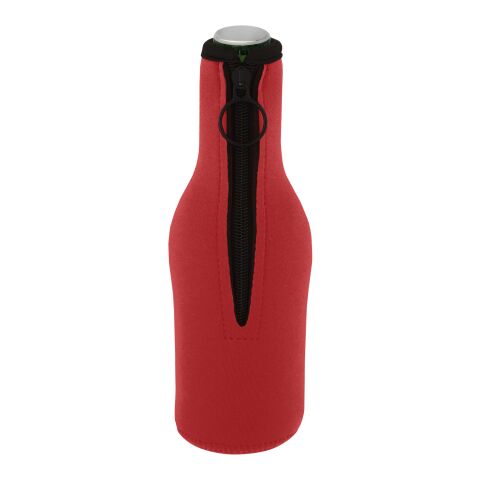 Fris recycled neoprene bottle sleeve holder Standard | Red | No Branding | not available | not available | not available