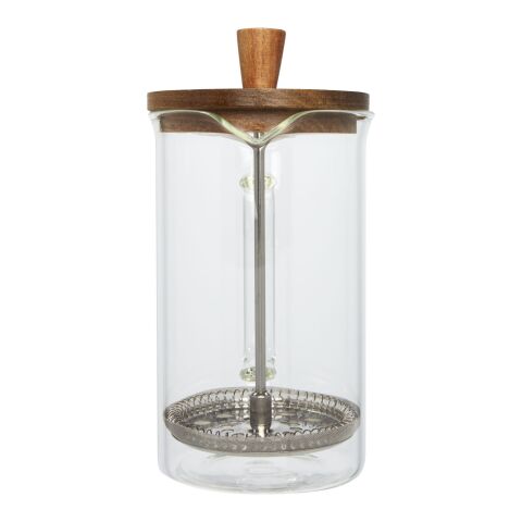 Ivorie 600 ml coffee press Standard | Transparent-Wood | No Branding | not available | not available