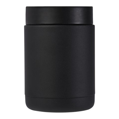 Doveron 500 ml recycled stainless steel lunch pot Standard | Solid black | not available | No Branding | not available | not available