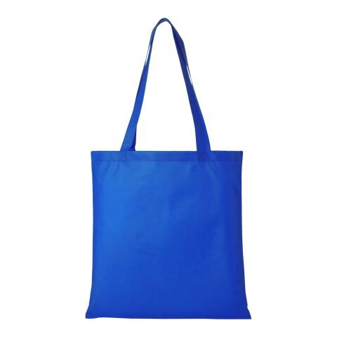 Zeus large non-woven convention tote bag Standard | Royal blue | not available | No Branding | not available | not available | not available