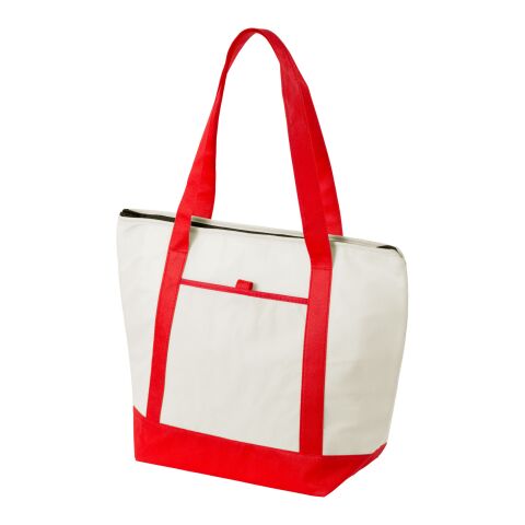 Lighthouse Cooler Tote Bag Standard | Natural-Red | not available | No Branding | not available | not available | not available