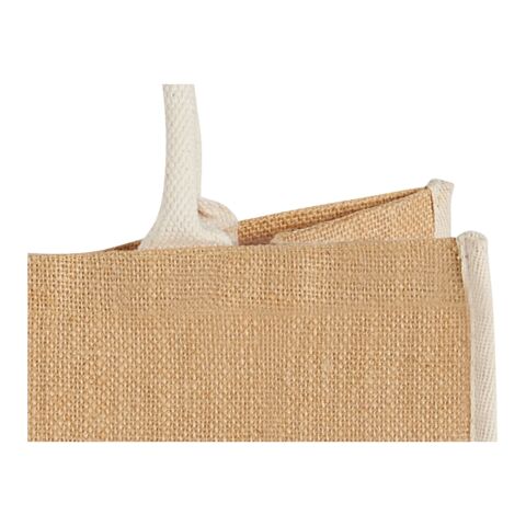 Harry coloured edge jute tote bag Standard | Natural-White | No Branding | not available | not available