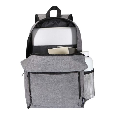 Graphite Deluxe 15&quot; laptop backpack Standard | Heather grey | No Branding | not available | not available | not available