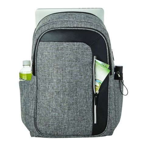 Vault RFID 15&quot; laptop backpack Standard | Heather grey-Solid black | No Branding | not available | not available | not available