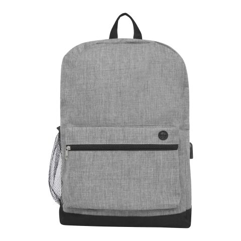 Hoss 15.6&quot; business laptop backpack Standard | Heather medium grey | No Branding | not available | not available | not available