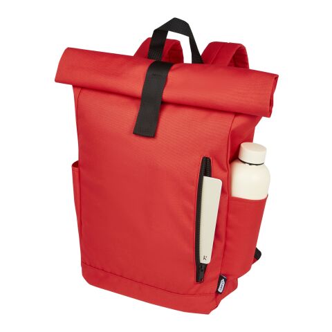 Byron 15.6&quot; roll-top backpack Standard | Red | Not applicable | No Branding | not available | not available | not available
