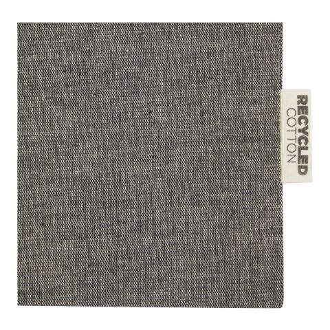 Pheebs 150 g/m² GRS recycled cotton gift bag large 4L Standard | Heather black | Not applicable | No Branding | not available | not available | not available