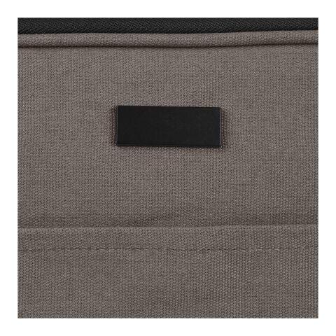Joey 14" GRS recycled canvas laptop sleeve 2L Standard | Grey | not available | No Branding | not available | not available | not available