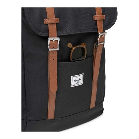 Herschel Retreat™ recycled laptop backpack 23L Solid black | not available | No Branding | not available | not available