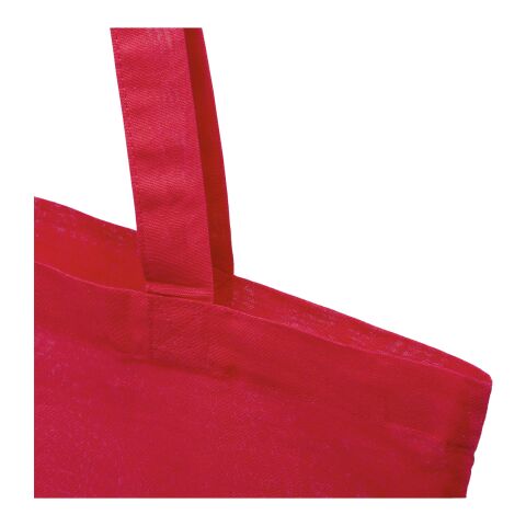 Madras recycled cotton tote bag 140 g/m² Standard | Red | not available | No Branding | not available | not available | not available