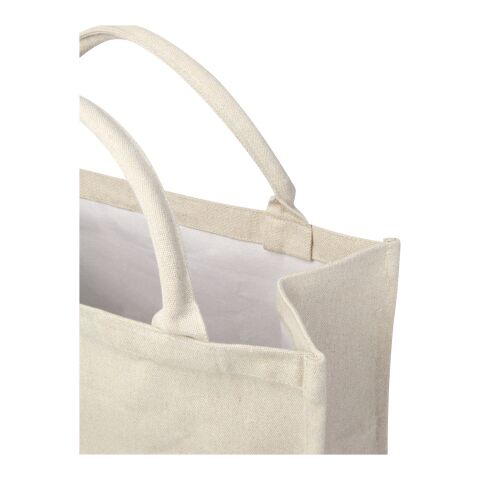 Page 400 g/m² recycled book tote bag Standard | Oatmeal | No Branding | not available | not available