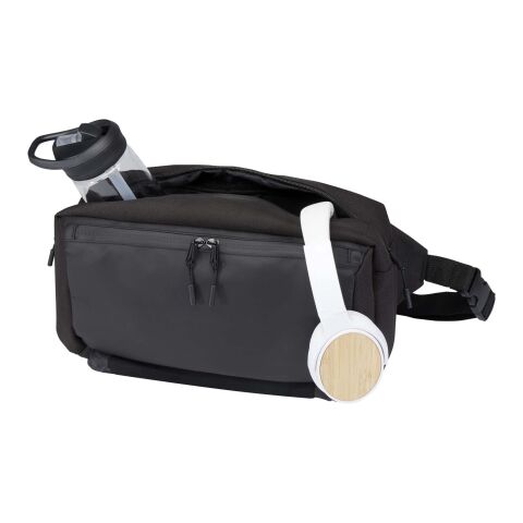 Roam GRS recycled modular sling bag Standard | Solid black | Not applicable | No Branding | not available | not available | not available