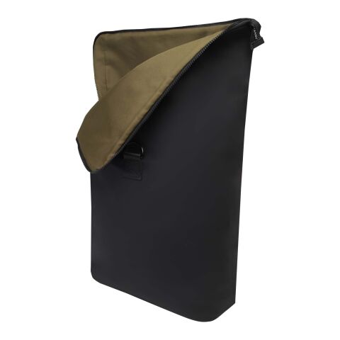 Turner 15.6&quot; GRS recycled roll-top laptop backpack 12L Standard | Black | No Branding | not available | not available