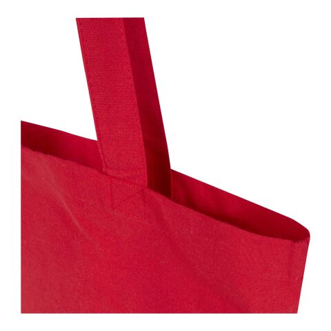 Madras Blend 140 g/m² GRS recycled cotton tote bag 7L Standard | Red | not available | No Branding | not available | not available | not available
