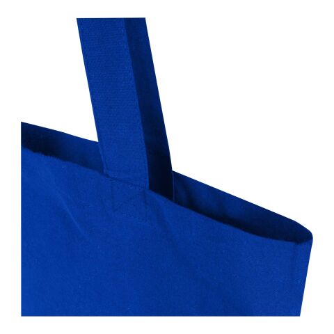 Madras Blend 140 g/m² GRS recycled cotton tote bag 7L Standard | Royal blue | Not applicable | No Branding | not available | not available | not available