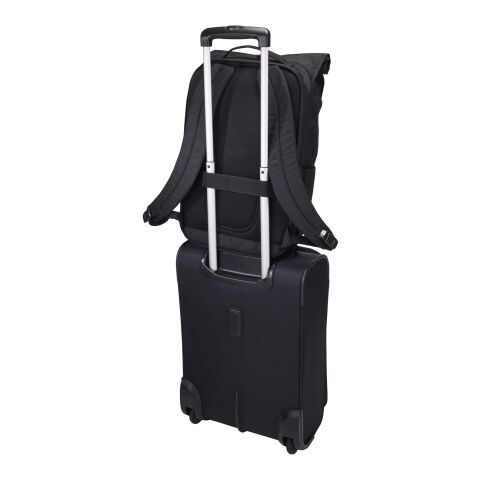 Case Logic Variate 17&quot; recycled expandable roll-top laptop backpack Standard | Solid black | No Branding | not available | not available | not available