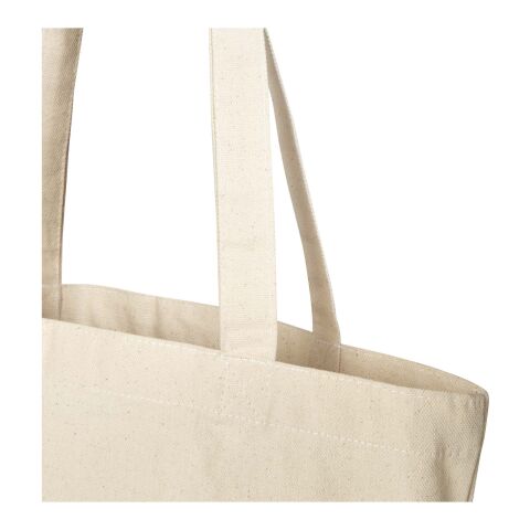 Odisha 180 g/m² OCS organic wide bottom tote bag 11L  Natural
