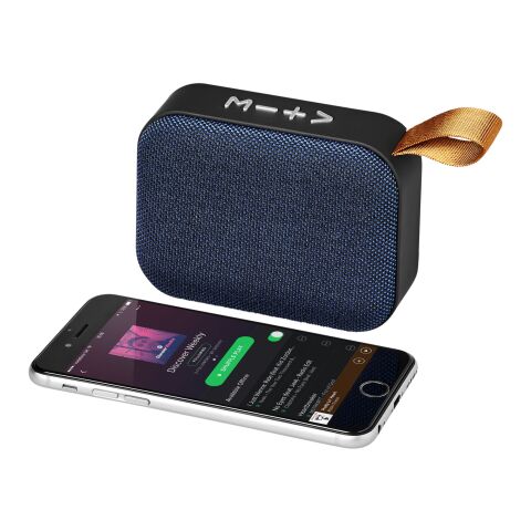 Fashion fabric Bluetooth® speaker Standard | Royal blue | No Branding | not available | not available