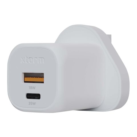 Xtorm XEC035 GaN² Ultra 35W wall charger - UK plug Standard | white | No Branding | not available | not available
