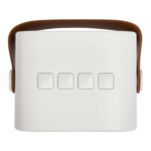 Diya 3W wireless recycled plastic speaker Standard | white | No Branding | not available | not available