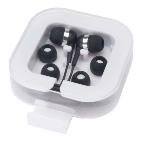 Dofida wired Type-C earbuds with recycled plastic storage box Standard | Black | No Branding | not available | not available