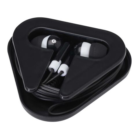 Rebel earbuds with recycled plastic storage box Standard | Solid black | not available | No Branding | not available | not available