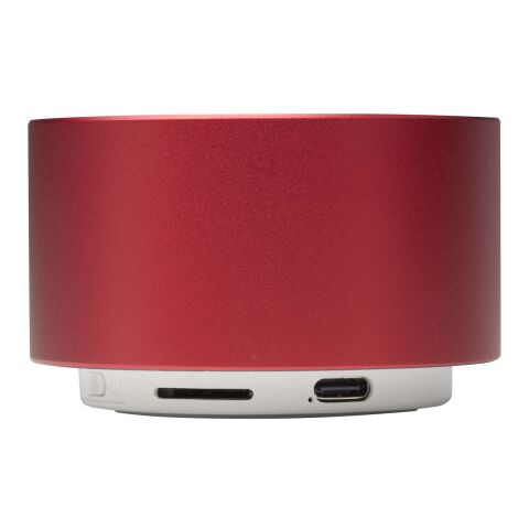Ankaa 3W recycled aluminium wireless Bluetooth® speaker Standard | Red | No Branding | not available | not available