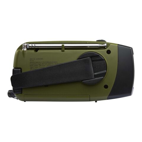 Avior RCS recycled plastic emergency radio Standard | Army green | No Branding | not available | not available